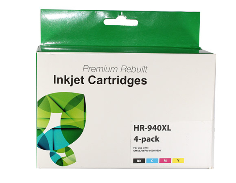 Kompatible HP 940xl Premium Rebuilt Tintenpatronen, Multipack ersetzt C2N93AE