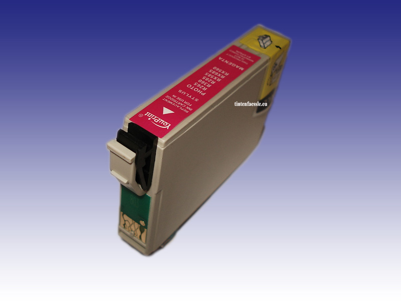 Kompatible Druckerpatrone für Epson T0803 magenta, mit Chip, 15ml Inhalt
