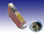Canon CLI-8 kompatible Druckerpatrone, mit Chip, yellow mit 12ml Inhalt ersetzt die CLI-8Y