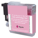 Kompatible Druckerpatrone Brother LC 1100, magenta mit 20ml Inhalt, ersetzt die Brother LC1100M