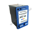 Premium Rebuilt HP 28 Druckkopfpatrone Color mit 18 ml Inhalt, ersetzt C8728AE