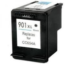 Premium Rebuilt Druckerpatrone ersetzt HP 901XL Schwarz CC654A