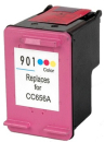 Premium Rebuilt Druckerpatrone ersetzt HP 901XL Color CC656A